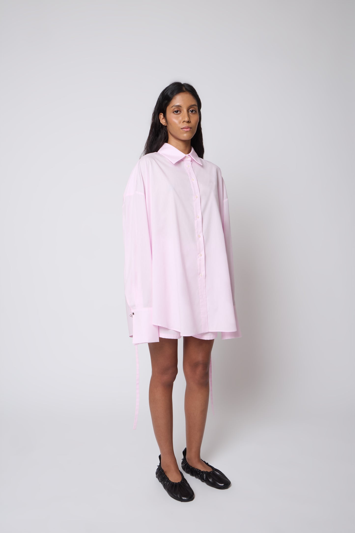 Camicia in Pink Cotton