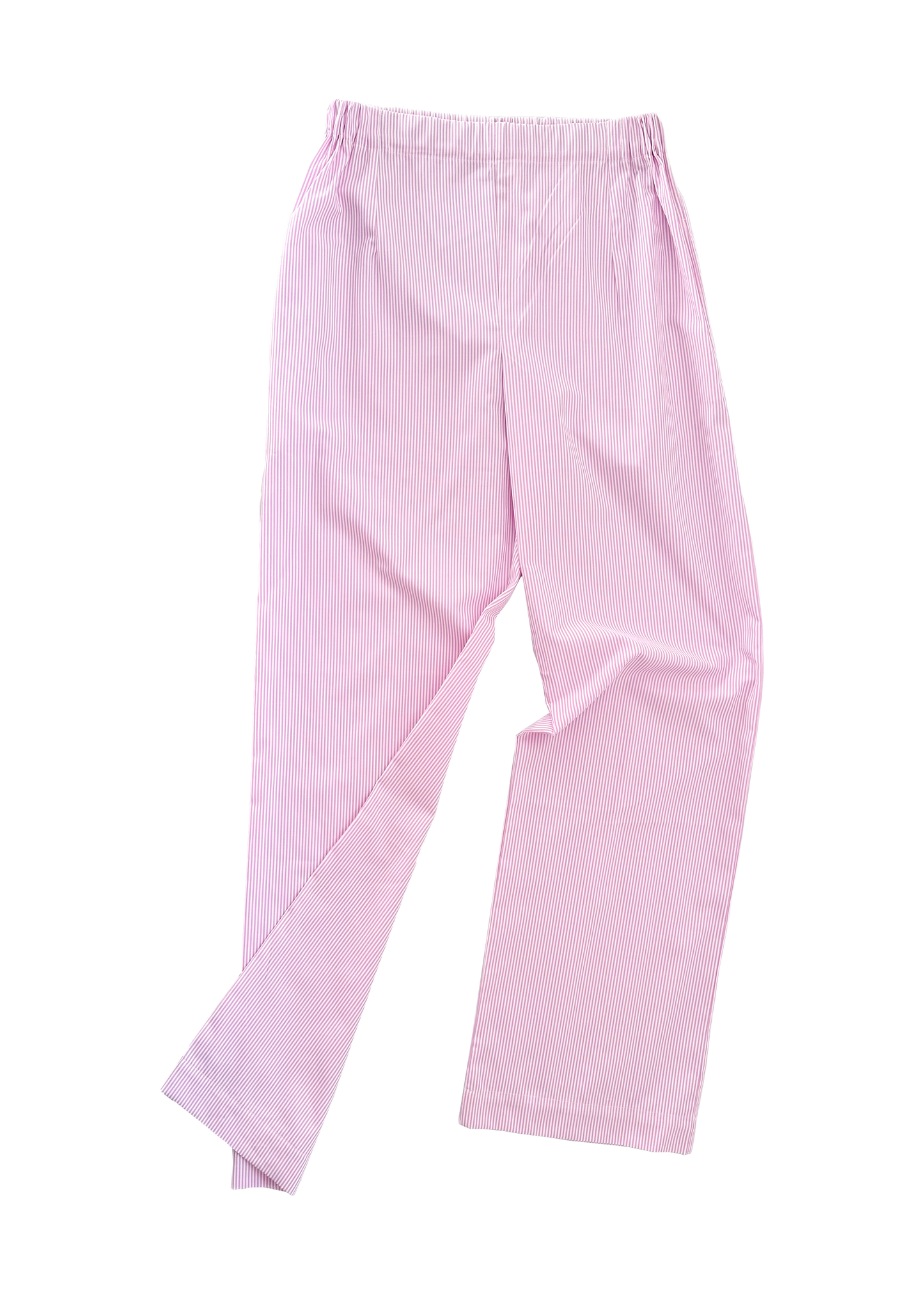 Emile Trousers in Pink stripes Cotton